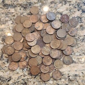 100 Wheat Pennies